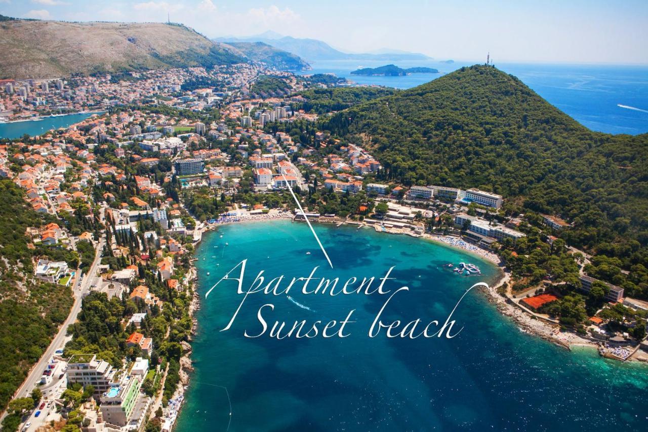 Beachfront Luxury Complex 2Bd Sunset Apartment Dubrovnik Kültér fotó